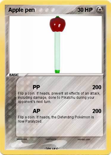 Pokemon Apple pen