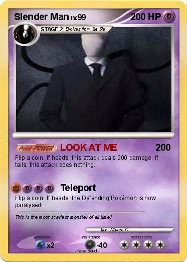 Pokemon Slender Man
