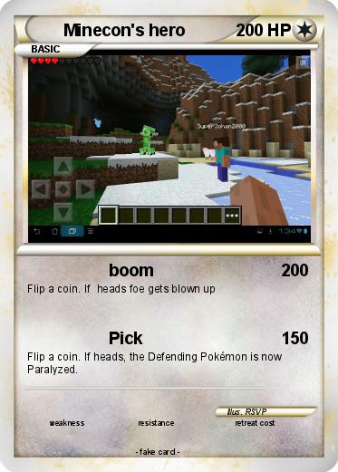 Pokemon Minecon's hero