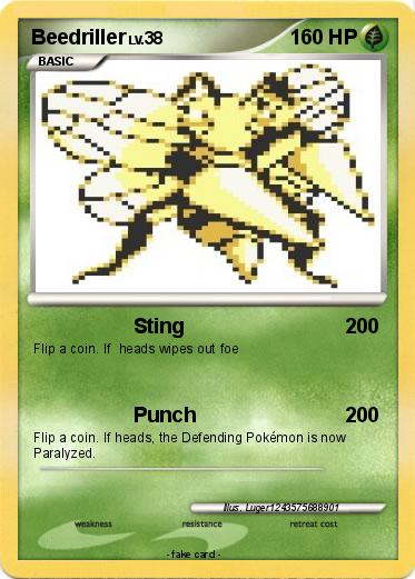 Pokemon Beedriller