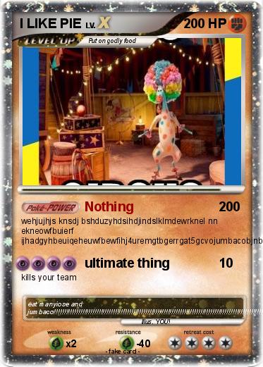 Pokemon I LIKE PIE