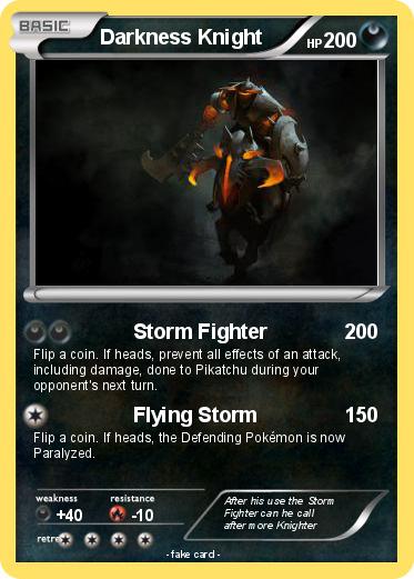 Pokemon Darkness Knight