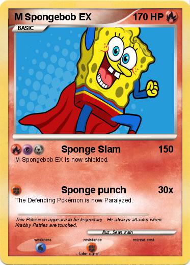 Pokemon M Spongebob EX