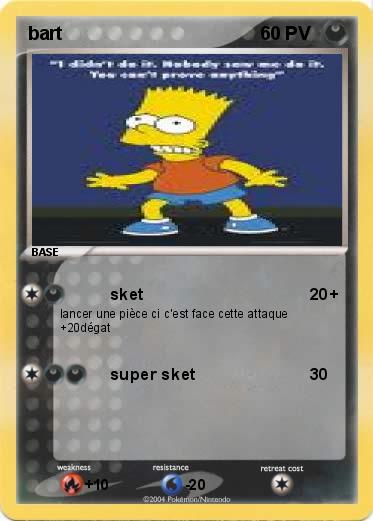 Pokemon bart