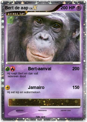 Pokemon Bert de aap