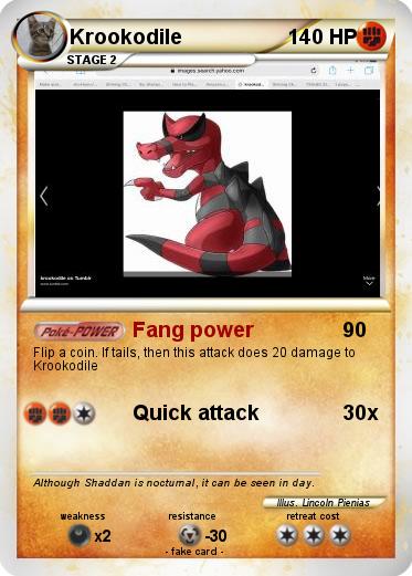 Pokemon Krookodile