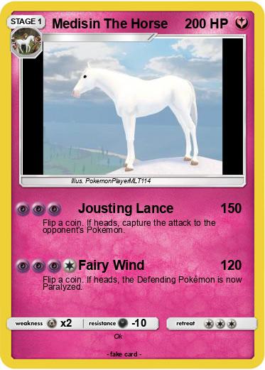 Pokemon Medisin The Horse