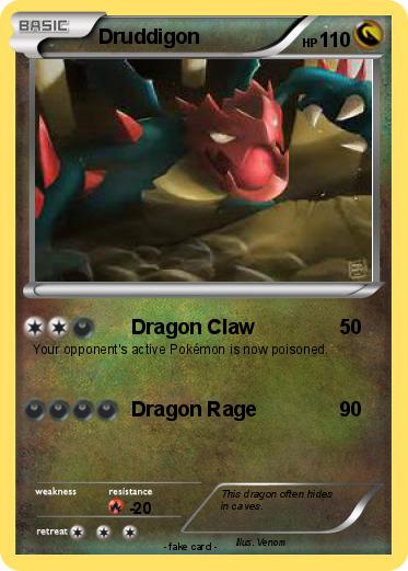 Pokemon Druddigon