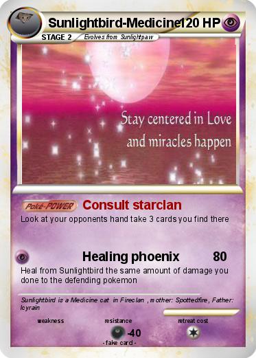 Pokemon Sunlightbird-Medicine