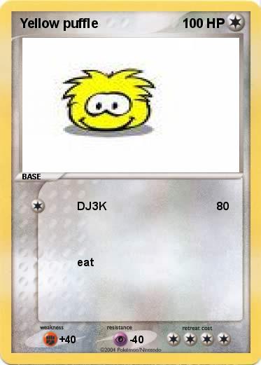 Pokemon Yellow puffle