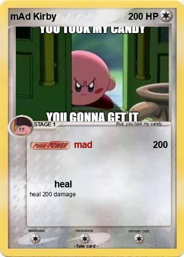 Pokemon mAd Kirby