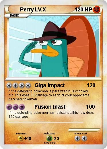 Pokemon Perry LV.X