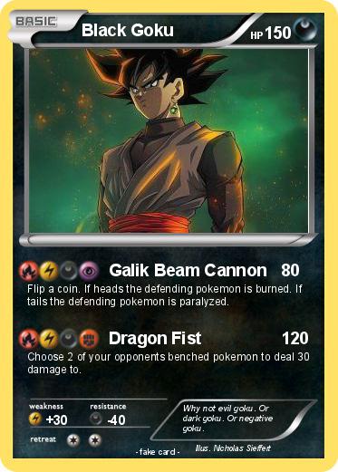 Pokemon Black Goku