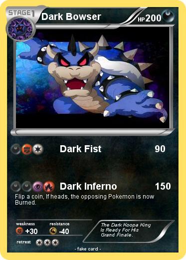 Pokemon Dark Bowser