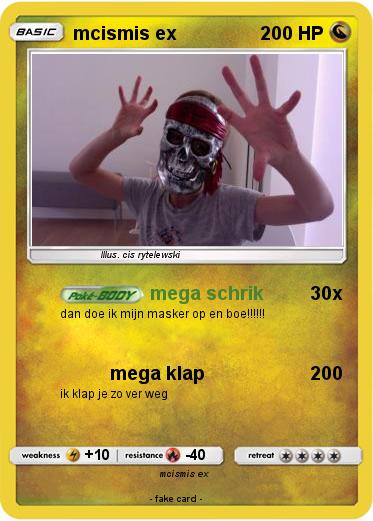Pokemon mcismis ex