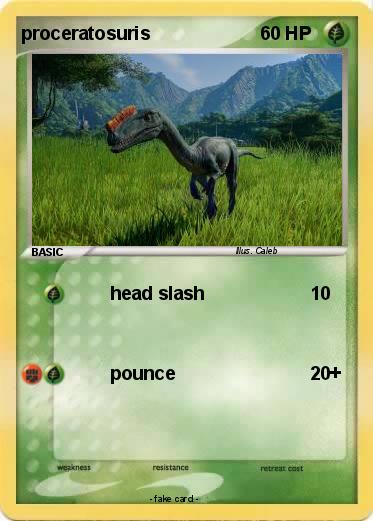 Pokemon proceratosuris