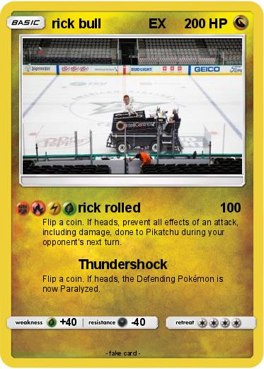 Pokemon rick bull             EX
