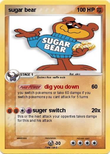 Pokemon sugar bear
