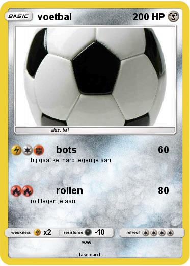 Pokemon voetbal