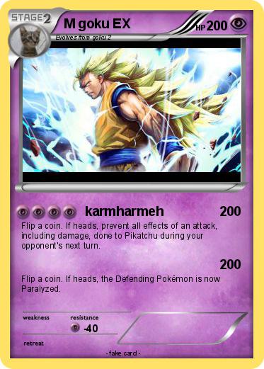 Pokemon M goku EX