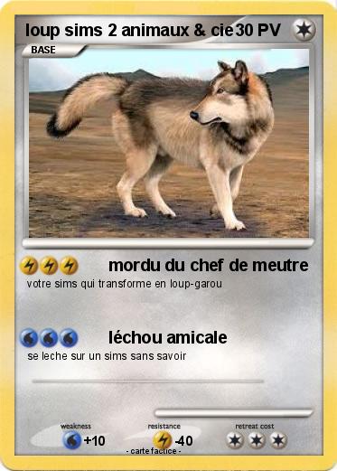 Pokemon loup sims 2 animaux & cie