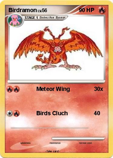 Pokemon Birdramon