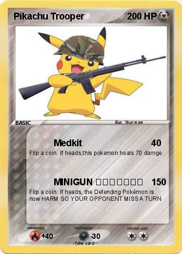 Pokemon Pikachu Trooper