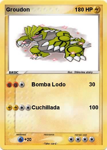 Pokemon Groudon