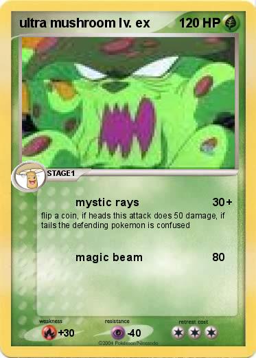 Pokemon ultra mushroom lv. ex 