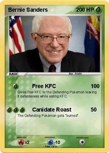 Pokemon Bernie Sanders