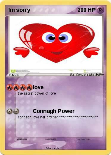 Pokemon Im sorry