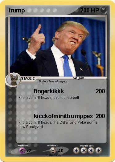 Pokemon trump