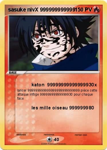 Pokemon sasuke nivX 999999999999