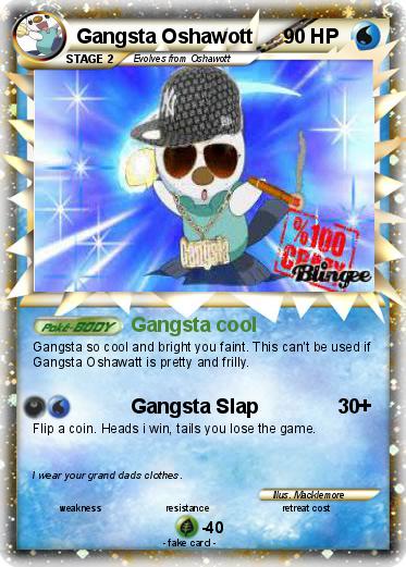 Pokemon Gangsta Oshawott