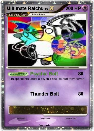 Pokemon Ulitimate Raichu