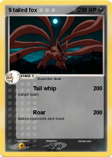 Pokemon 9 tailed fox