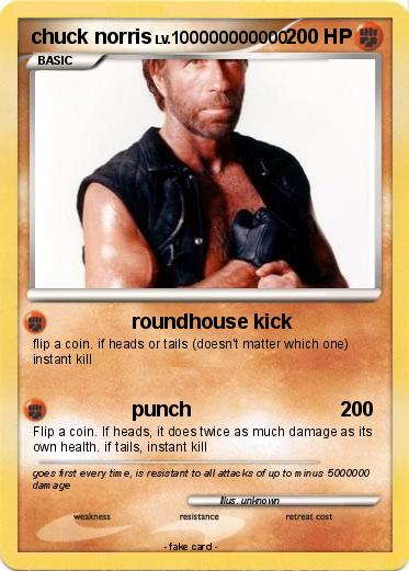 Pokemon chuck norris