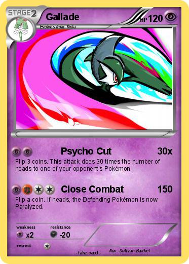 Pokemon Gallade