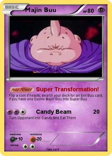Pokemon Majin Buu