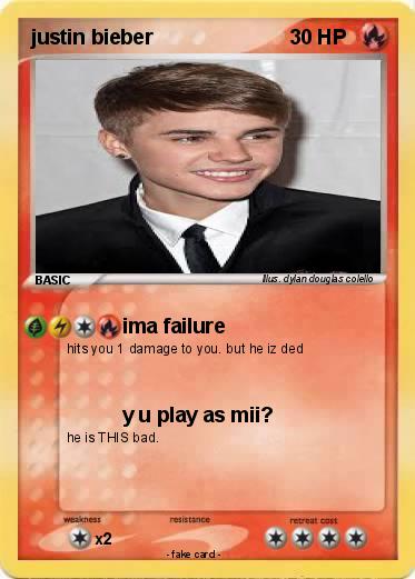Pokemon justin bieber