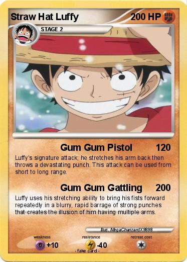 Pokemon Straw Hat Luffy