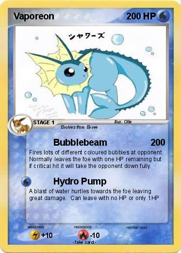 Pokemon Vaporeon
