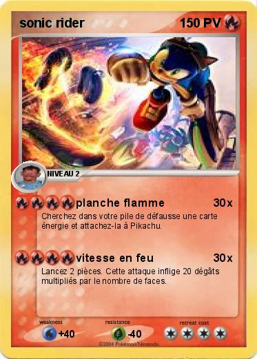 Pokemon sonic rider