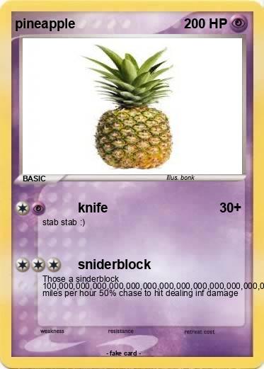 Pokemon pineapple