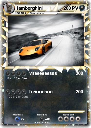Pokemon lamborghini