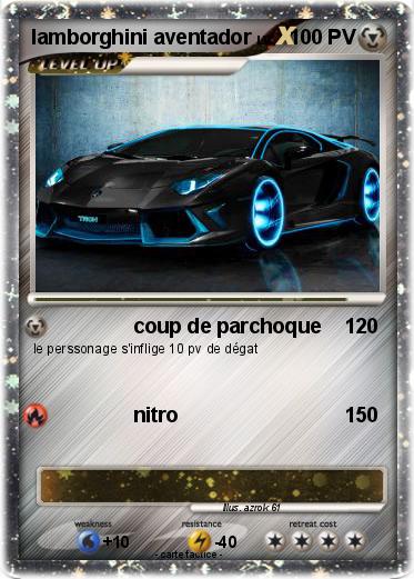 Pokemon lamborghini aventador