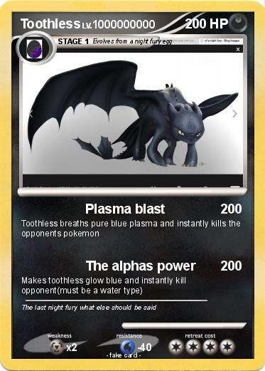 Pokemon Toothless