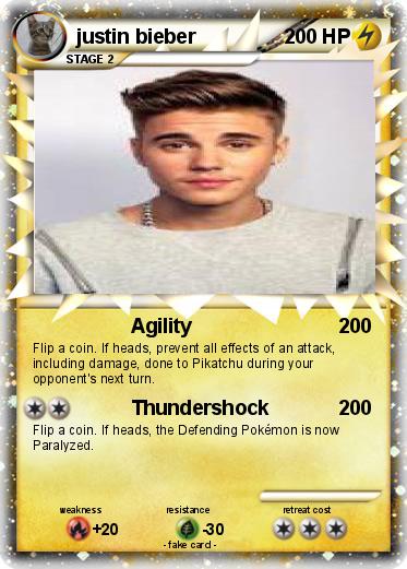 Pokemon justin bieber