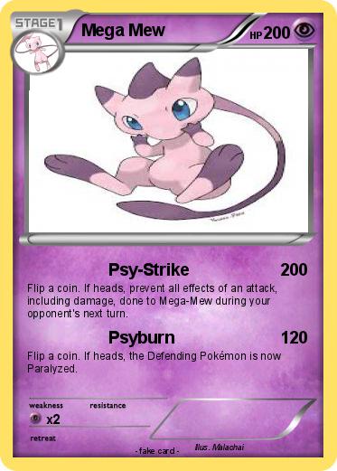 Pokemon Mega Mew