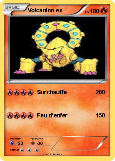 Pokemon Volcanion ex